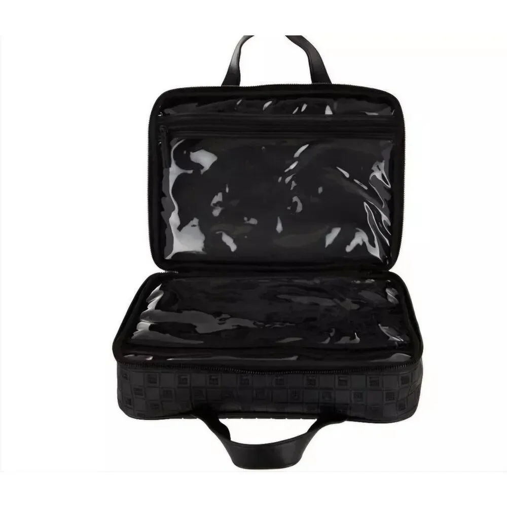Steve‎ Madden Small Block Logo Weekender Cosmetic Case- Black